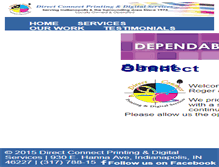 Tablet Screenshot of directconnectprinting.net